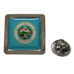 Minnesota Flag Design Lapel Pin